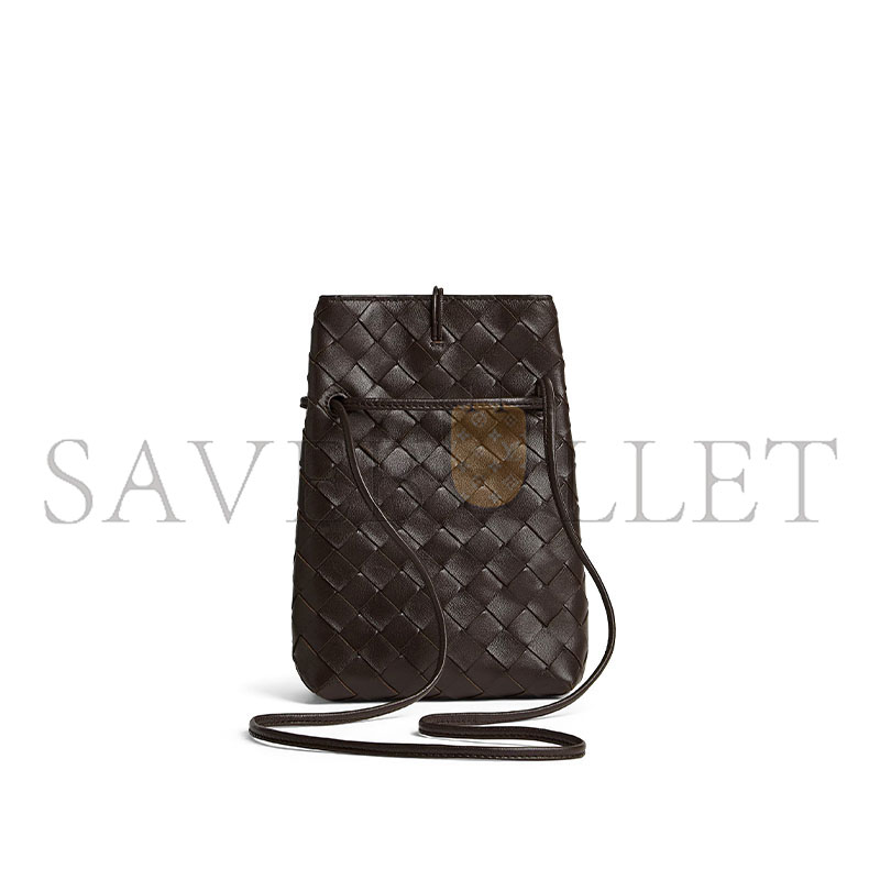 BOTTEGA VENETA ANDIAMO PHONE POUCH 843890 (21.5*14*7cm)